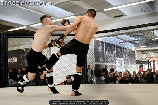 2023-04-15 Milano in the Cage 10 00744 Gabriele De Ciglio-Domenico De Fuccia